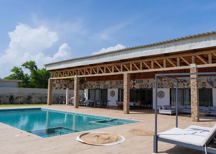 Luxury Villa In Assinie, Between Lagoon And Sea